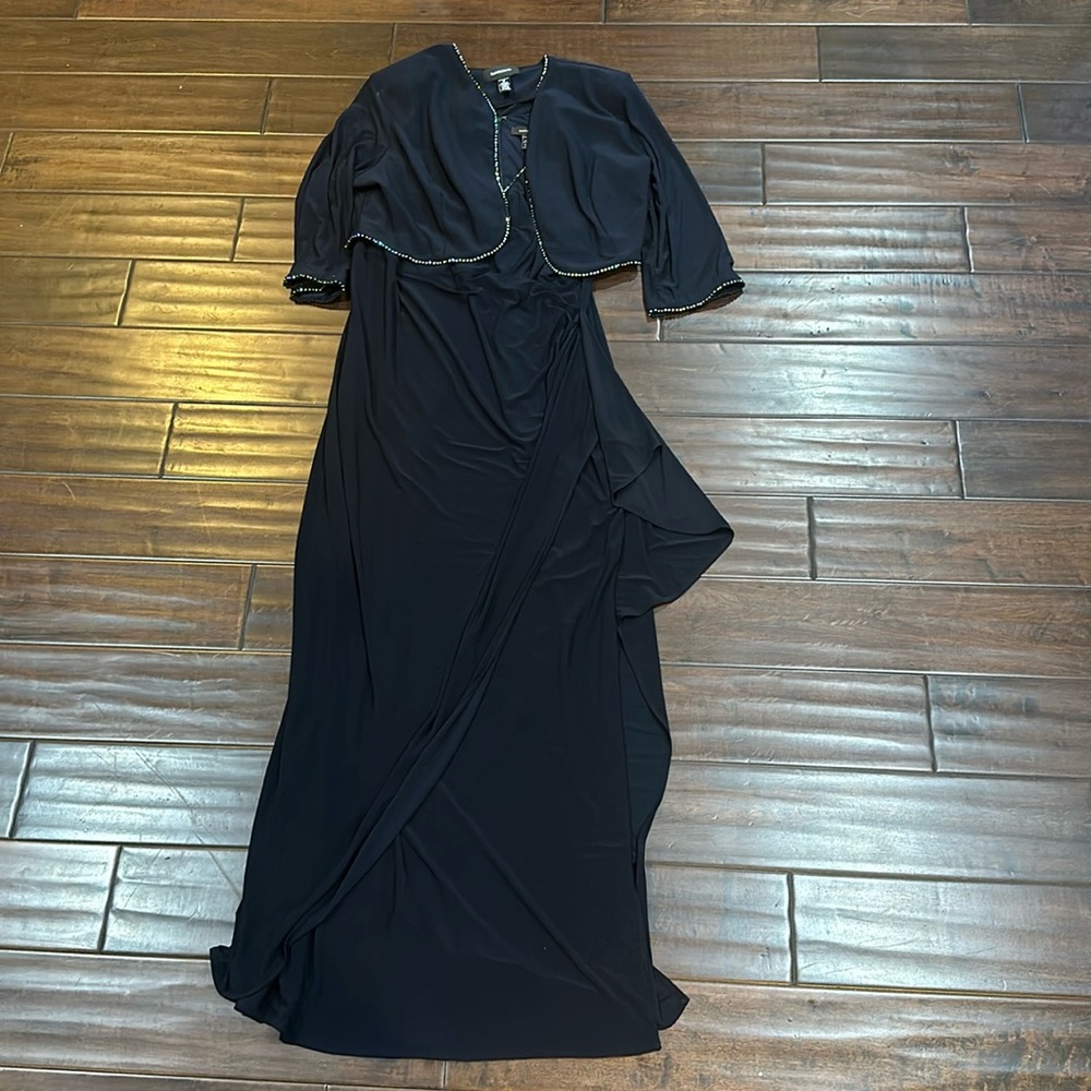 Royal blue dress set